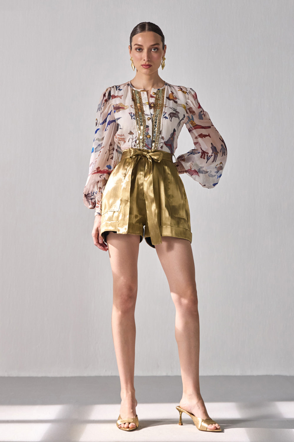 Bourbon Gold Romper