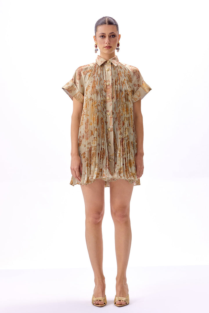 Kyari Sand Solstice Shirt Dress