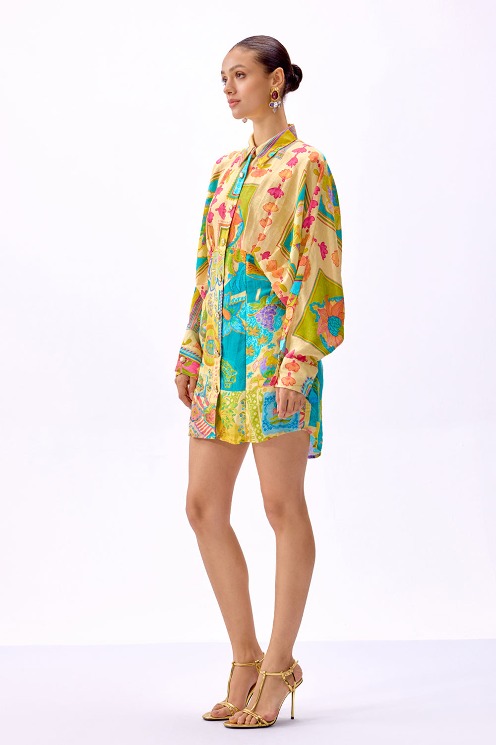 Kimono Shirt Dress