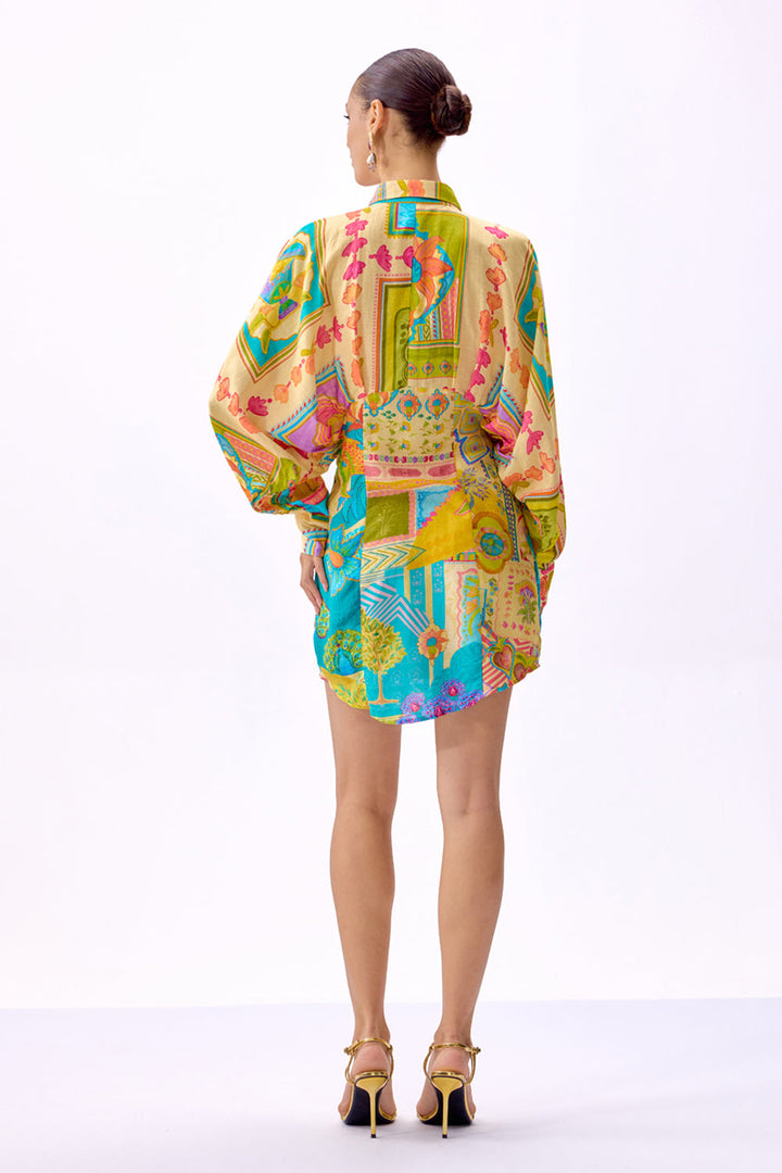 Kimono Shirt Dress