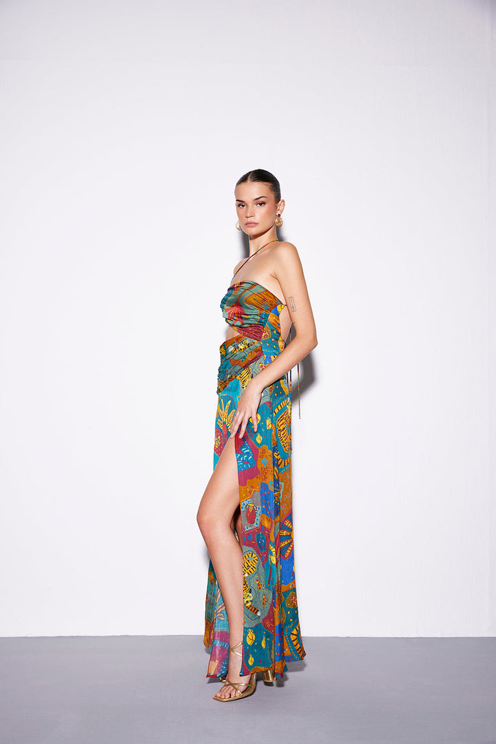 Cocora Cut-out Maxi Dress