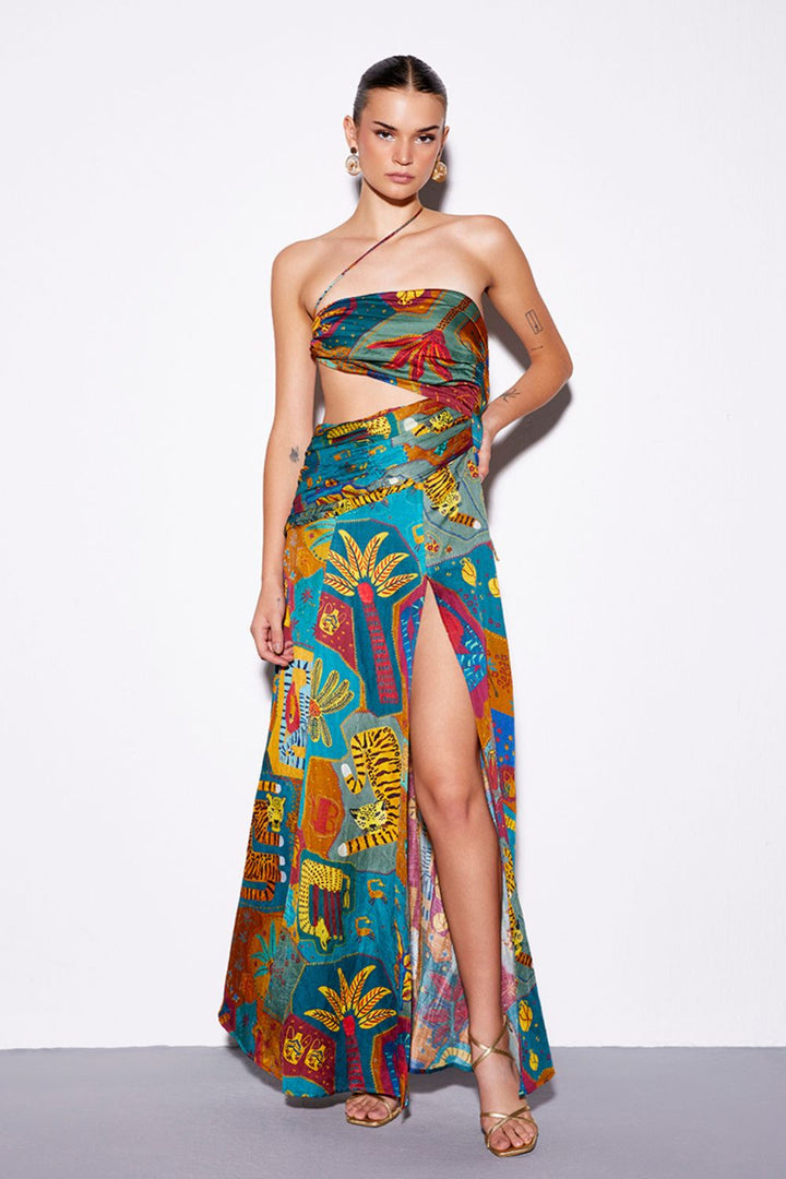 Cocora Cut-out Maxi Dress